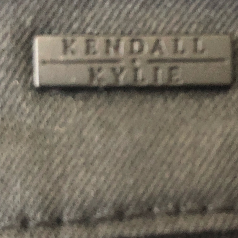 Kendall & Kylie🌹Black knee slit pants🌹 WOWfabric - Picture 12 of 15